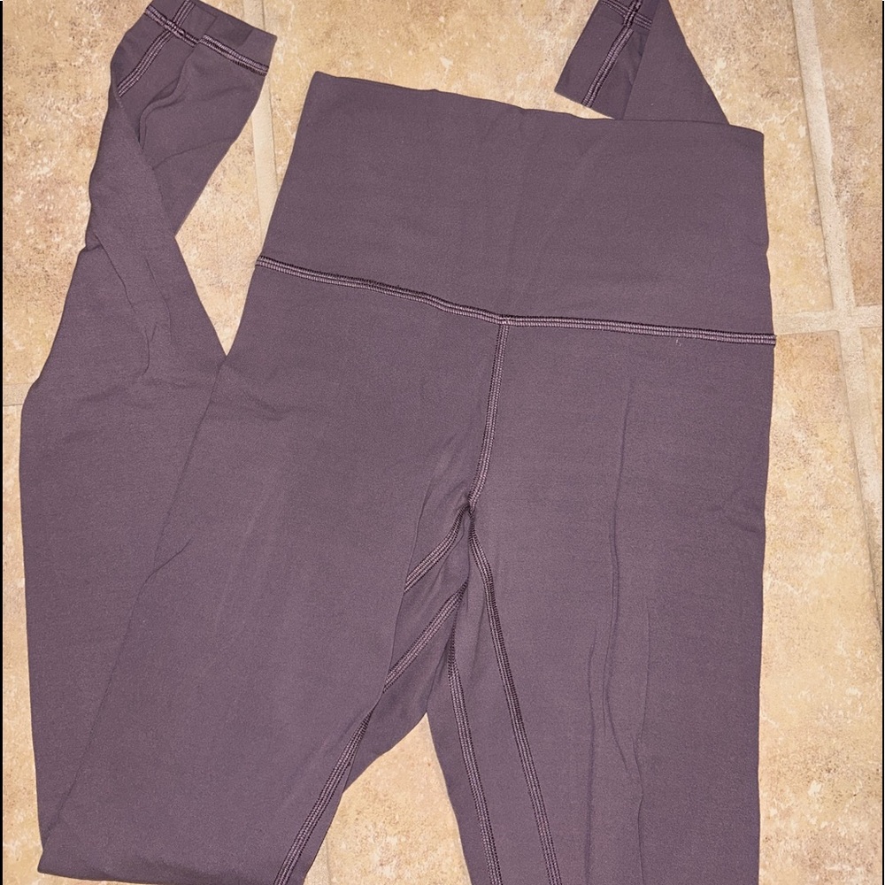 Purple lululemon align leggings